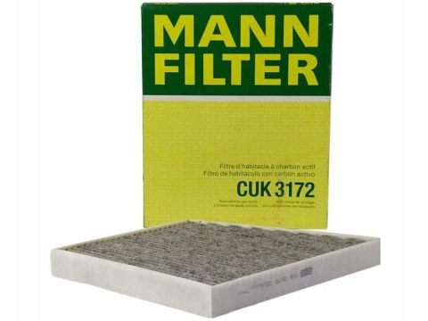 Mann-Filter CUK 3172 Filtr, wentylacja przestrzeni pasażerskiej