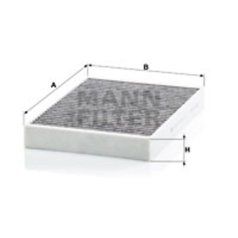 Mann-Filter CUK 34 003 Filtr, wentylacja przestrzeni pasażerskiej