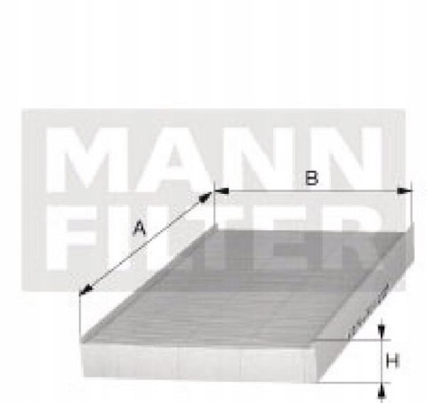 Mann-Filter CUK 4795 Filtr, wentylacja przestrzeni pasażerskiej