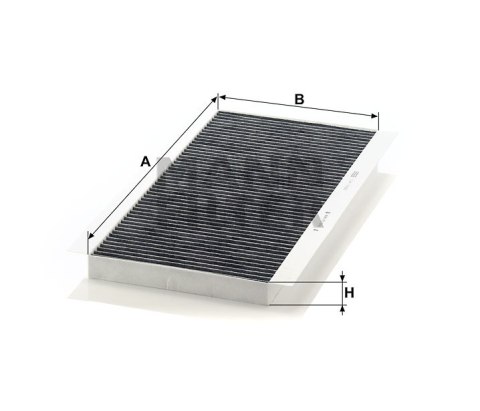 Mann-Filter CUK 5366 Filtr, wentylacja przestrzeni pasażerskiej