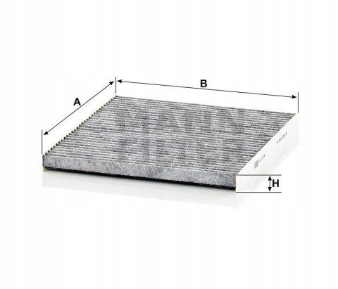 Mann-Filter CUK 2336 Filtr, wentylacja przestrzeni pasażerskiej