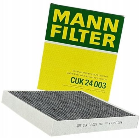 Mann-Filter CUK 24 003 Filtr, wentylacja przestrzeni pasażerskiej