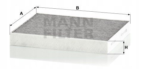 Mann-Filter CUK 24 024 Filtr, wentylacja przestrzeni pasażerskiej
