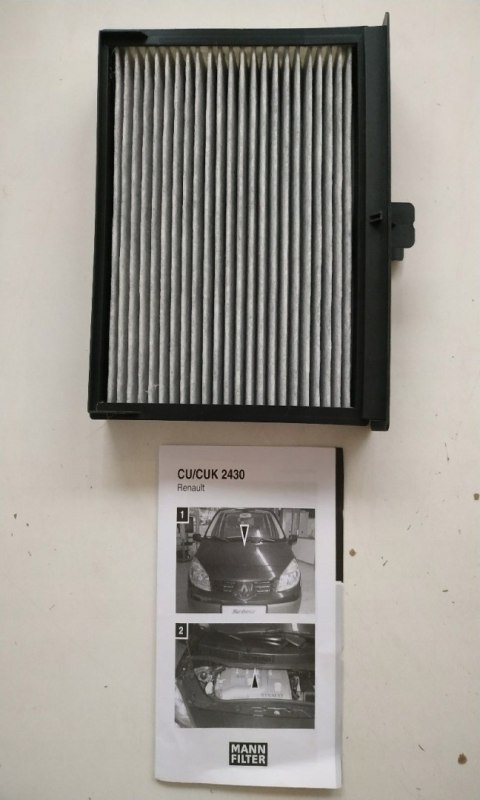Mann-Filter CUK 2430 Filtr, wentylacja przestrzeni pasażerskiej