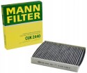 Mann-Filter CUK 2440 Filtr, wentylacja przestrzeni pasażerskiej