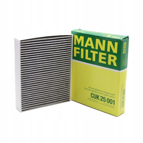 Mann-Filter CUK 25 001 Filtr, wentylacja przestrzeni pasażerskiej