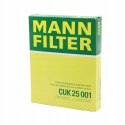 Mann-Filter CUK 25 001 Filtr, wentylacja przestrzeni pasażerskiej