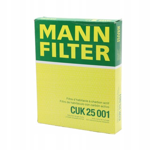 Mann-Filter CUK 25 001 Filtr, wentylacja przestrzeni pasażerskiej