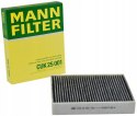 Mann-Filter CUK 25 001 Filtr, wentylacja przestrzeni pasażerskiej