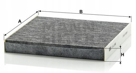 Mann-Filter CUK 25 007 Filtr, wentylacja przestrzeni pasażerskiej