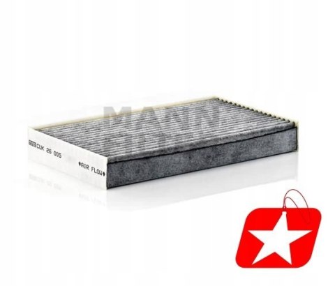 Mann-Filter CUK 26 005 Filtr, wentylacja przestrzeni pasażerskiej