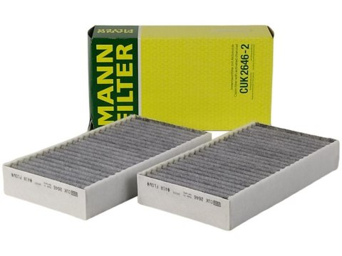 Mann-Filter CUK 2646-2 Filtr, wentylacja przestrzeni pasażerskiej