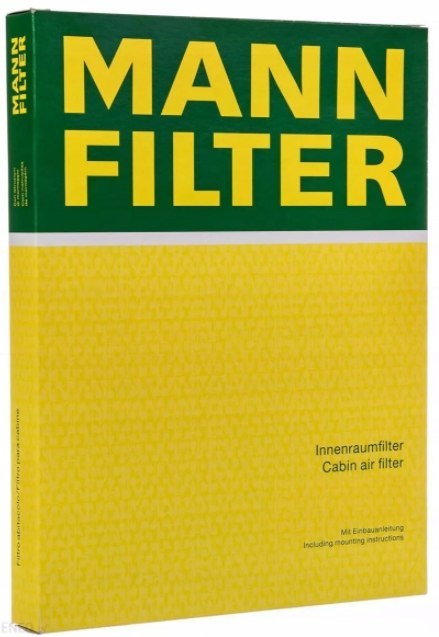 Mann-Filter CUK 2646-2 Filtr, wentylacja przestrzeni pasażerskiej