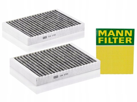 Mann-Filter CUK 2722-2 Filtr, wentylacja przestrzeni pasażerskiej