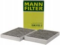 Mann-Filter CUK 2722-2 Filtr, wentylacja przestrzeni pasażerskiej