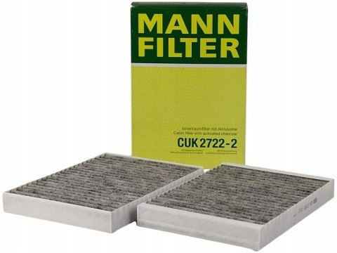 Mann-Filter CUK 2722-2 Filtr, wentylacja przestrzeni pasażerskiej