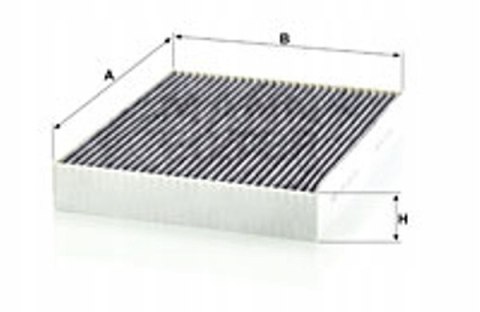 Mann-Filter CUK 28 001 Filtr, wentylacja przestrzeni pasażerskiej