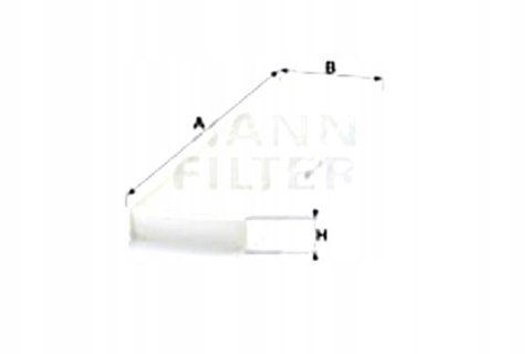 Mann-Filter CU 4436 Filtr, wentylacja przestrzeni pasażerskiej