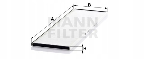Mann-Filter CU 4926 Filtr, wentylacja przestrzeni pasażerskiej