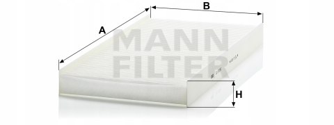 Mann-Filter CU 5096 Filtr, wentylacja przestrzeni pasażerskiej