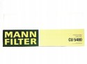 Mann-Filter CU 5480 Filtr, wentylacja przestrzeni pasażerskiej