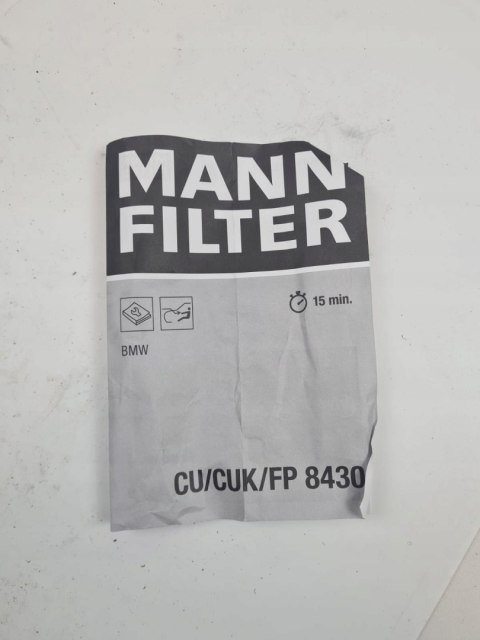 Mann-Filter CU 8430 Filtr, wentylacja przestrzeni pasażerskiej