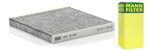 Mann-Filter CUK 18 002 Filtr, wentylacja przestrzeni pasażerskiej