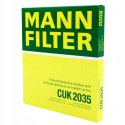 Mann-Filter CUK 2035 Filtr, wentylacja przestrzeni pasażerskiej