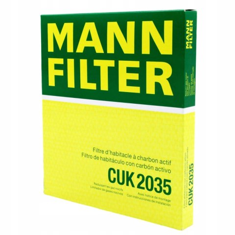 Mann-Filter CUK 2035 Filtr, wentylacja przestrzeni pasażerskiej