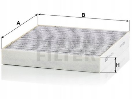 Mann-Filter CUK 2232/1 Filtr, wentylacja przestrzeni pasażerskiej