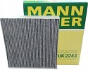 Mann-Filter CUK 2243 Filtr, wentylacja przestrzeni pasażerskiej