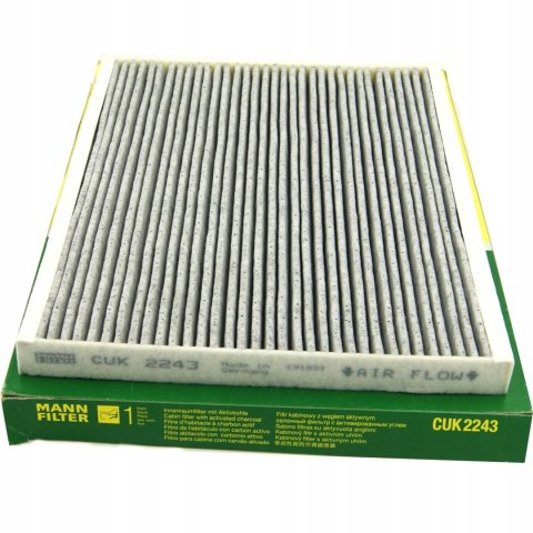 Mann-Filter CUK 2243 Filtr, wentylacja przestrzeni pasażerskiej