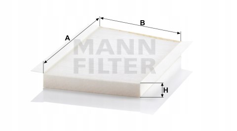 Filtr kabinowy MANN-FILTER CU 3461/1