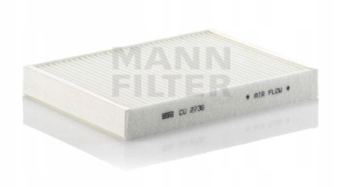 Mann-Filter CU 2736-2 Filtr, wentylacja przestrzeni pasażerskiej