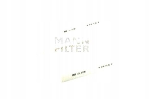 Mann-Filter CU 2736-2 Filtr, wentylacja przestrzeni pasażerskiej