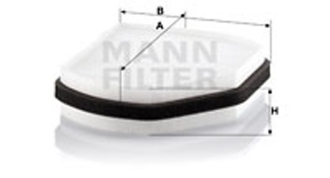 Mann-Filter CU 2897 Filtr, wentylacja przestrzeni pasażerskiej