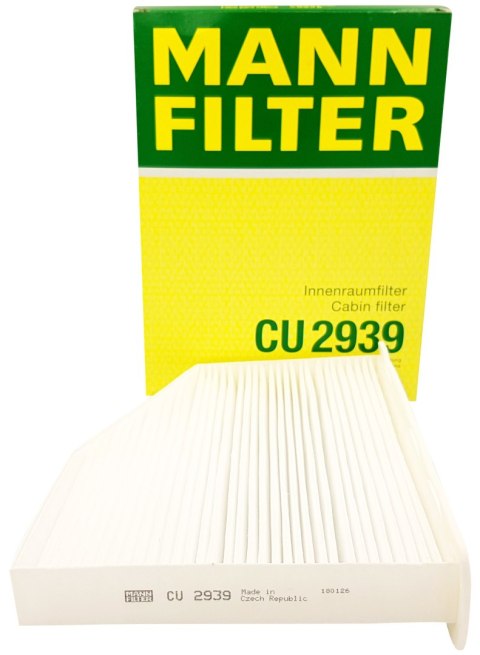 Mann-Filter CU 2939 Filtr, wentylacja przestrzeni pasażerskiej