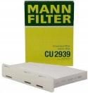 Mann-Filter CU 2939 Filtr, wentylacja przestrzeni pasażerskiej