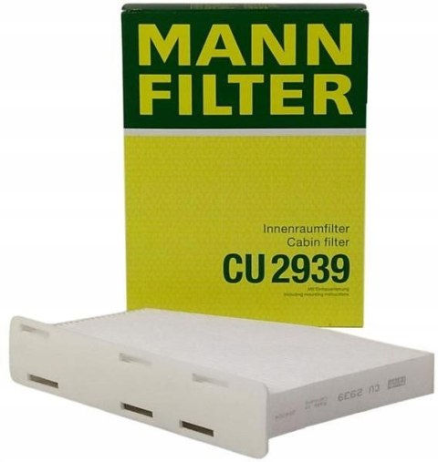 Mann-Filter CU 2939 Filtr, wentylacja przestrzeni pasażerskiej