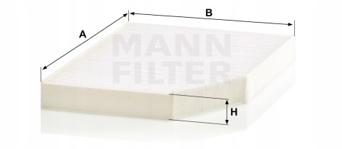 Mann-Filter CU 30 007 Filtr, wentylacja przestrzeni pasażerskiej