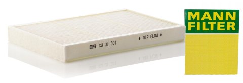 Mann-Filter CU 31 001 Filtr, wentylacja przestrzeni pasażerskiej