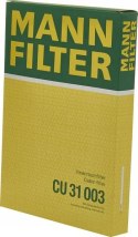 Mann-Filter CU 31 003 Filtr, wentylacja przestrzeni pasażerskiej
