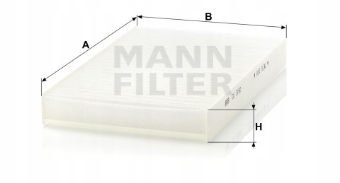 Mann-Filter CU 3192 Filtr, wentylacja przestrzeni pasażerskiej