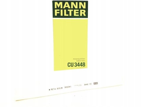 Mann-Filter CU 3448 Filtr, wentylacja przestrzeni pasażerskiej
