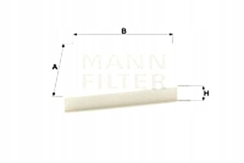 Mann-Filter CU 3461 Filtr, wentylacja przestrzeni pasażerskiej