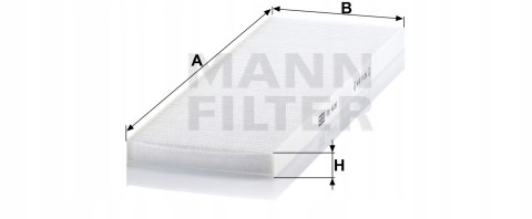 Mann-Filter CU 4036 Filtr, wentylacja przestrzeni pasażerskiej