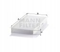 Mann-Filter CU 4054 Filtr, wentylacja przestrzeni pasażerskiej