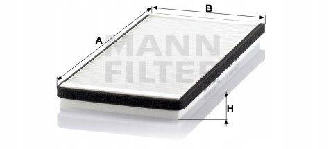 Mann-Filter CU 4150 Filtr, wentylacja przestrzeni pasażerskiej