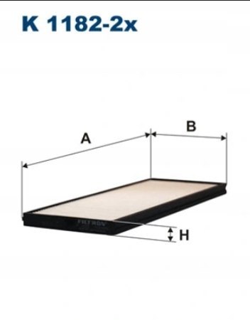 FILTR KABINOWY CU 2506-2 MANN-FILTER HYUNDAI
