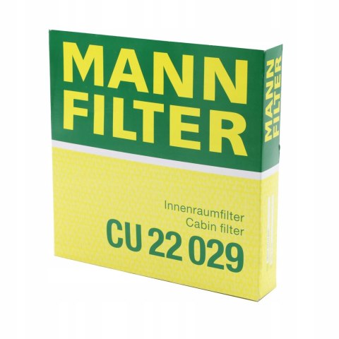 Mann-Filter CU 22 029 Filtr, wentylacja przestrzeni pasażerskiej